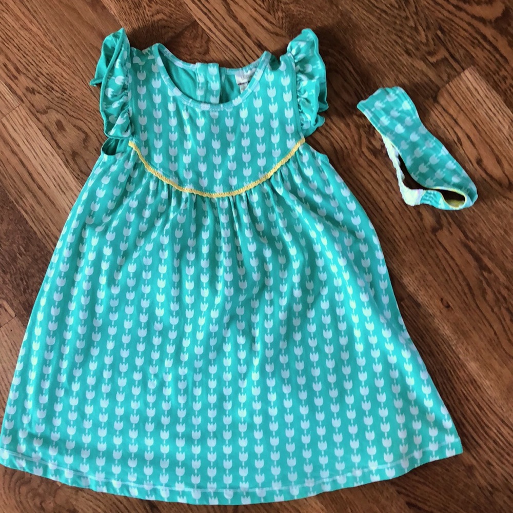Matilda Jane tulip green pearl tunic size 6